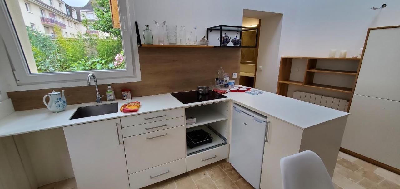Maisonnette De Charme Villa Ouistreham Exteriör bild